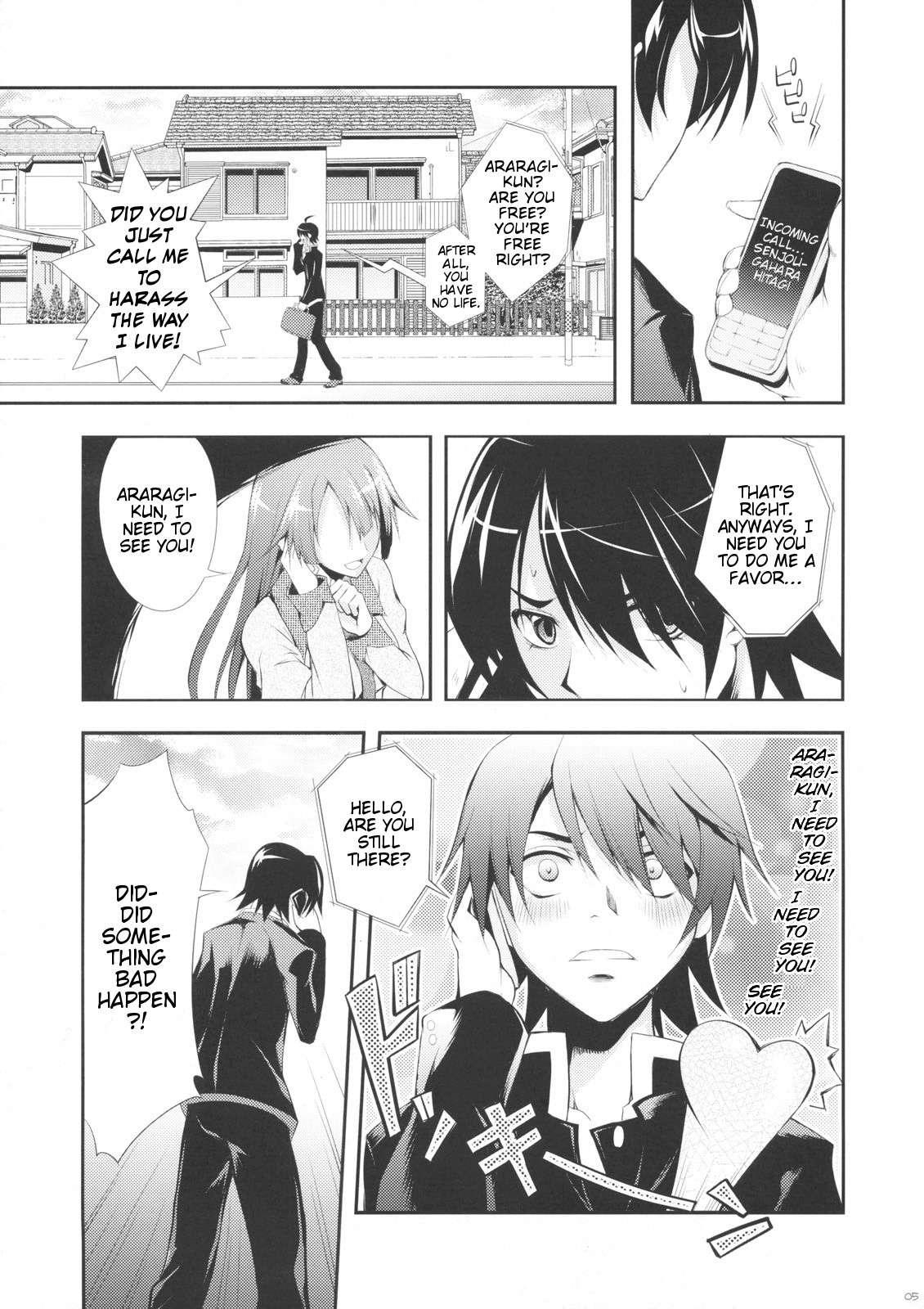 Bakemonogatari Dj - Zaregoto Gatari Chapter 1000 Page 3